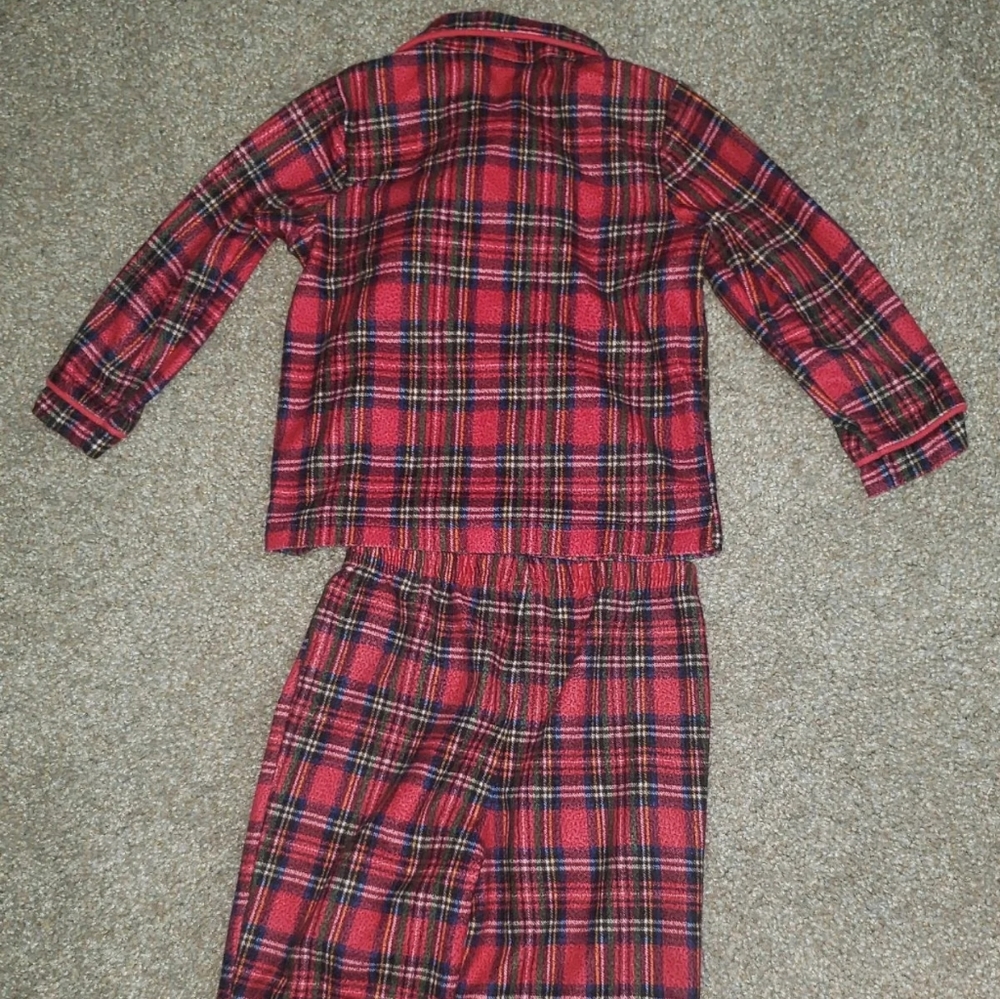 Toddler flannel pajamas